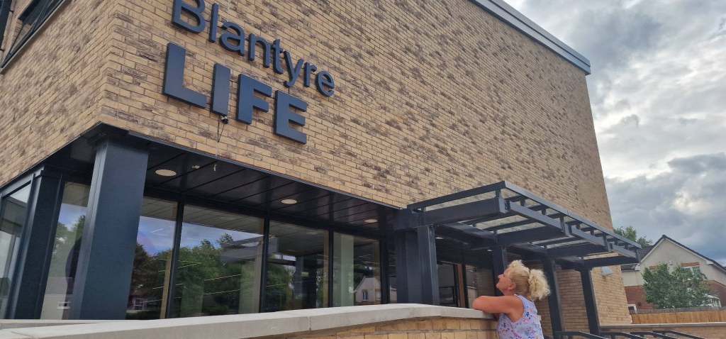 Exterior of the Blantyre LIFE building